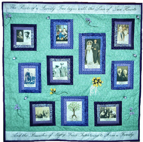 Anniversary Quilt Sara Schurr 2006