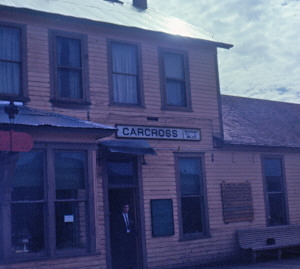 Carcross Railway Station Carcross, Yukon 1967