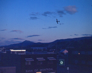 Crop Duster in Whitehorse Yukon 1967