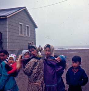 Girls in Barrow Alaska 1967