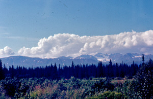 Mt McKinley from the train