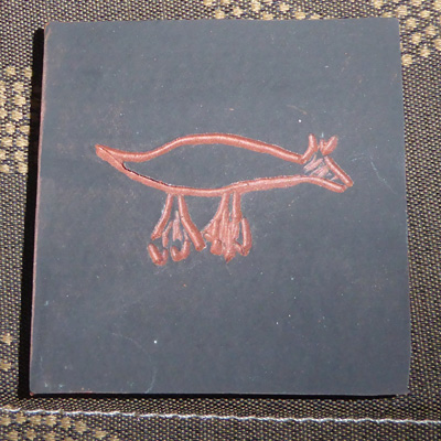 critter sgraffito