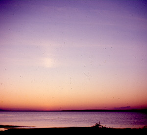 Sunset Earthquake Park Anchorage, Alaska 1967