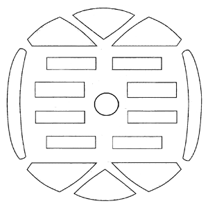 Plan for the main garden at Winterhaven