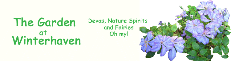 The Garden at Winterhaven Devas, Nature Spirits, Fairies Oh My!